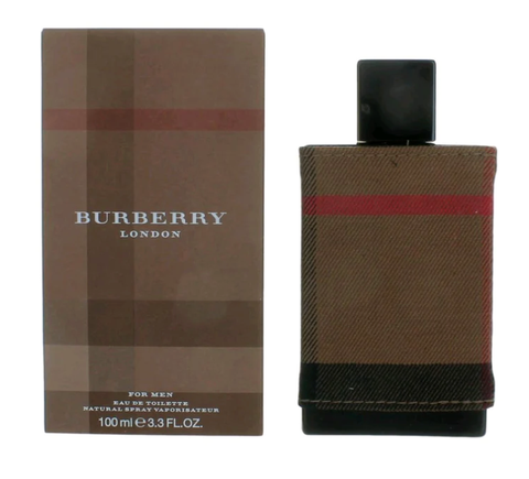 3.3 oz bottle of burberry london cologne for men