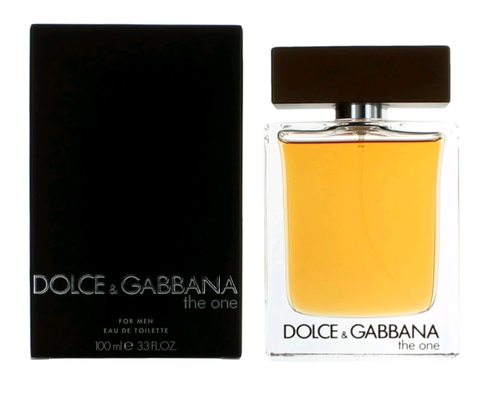 3.3 oz bottle of dolce and gabbana the one cologne for men