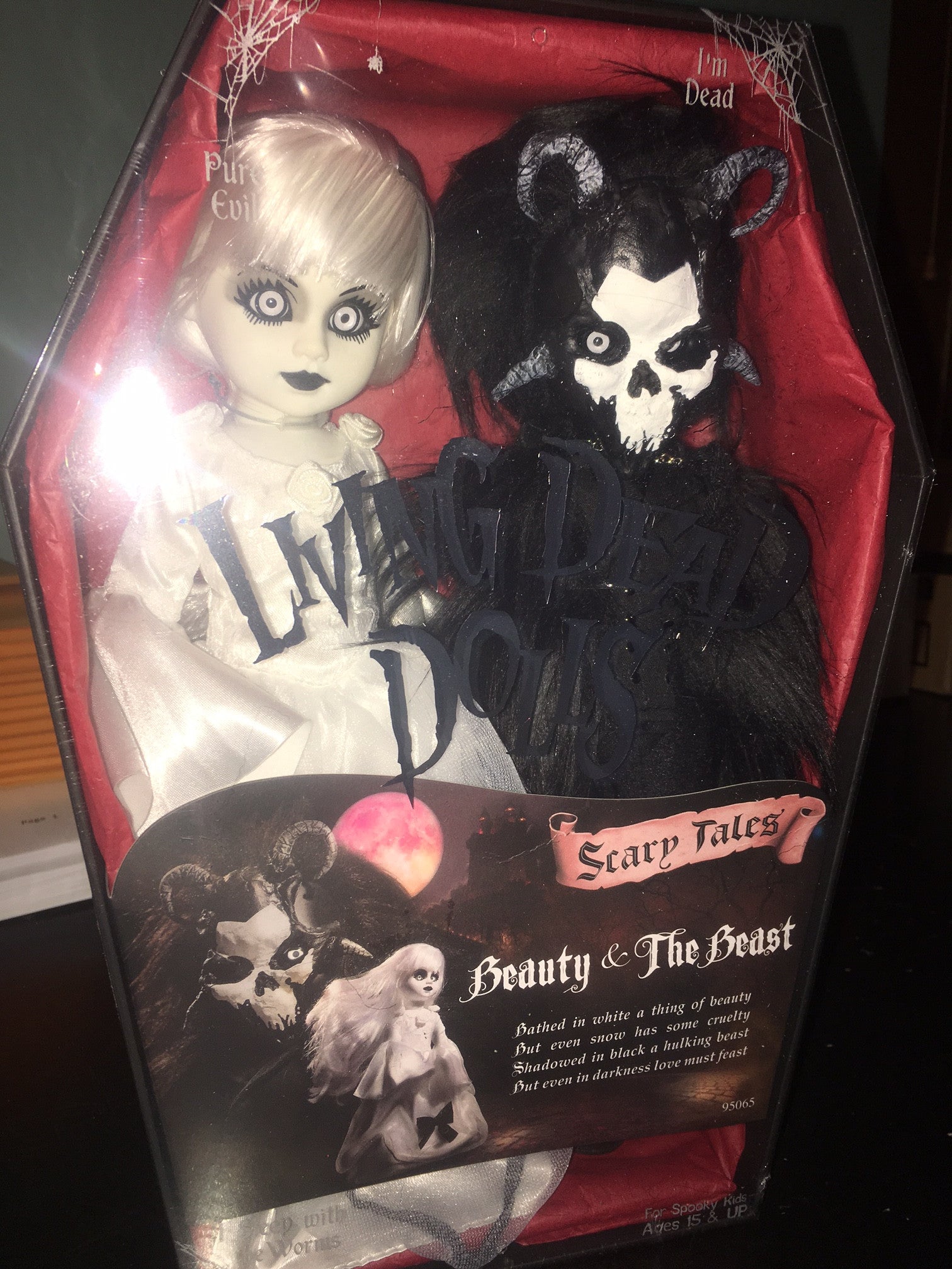 living dead dolls scary tales beauty and the beast