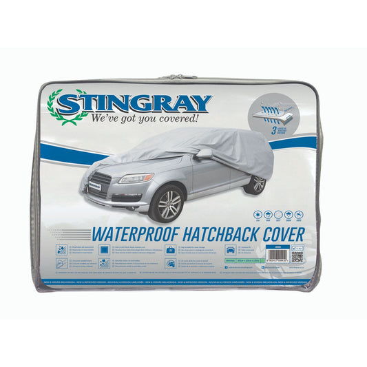 Stingray ZGSFS125-MCL Motorcycle Cover Large - Grey