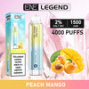 Elux ENE Legend 4000 Puffs Disposable Vape Pen (Pack of 10) - Star vape