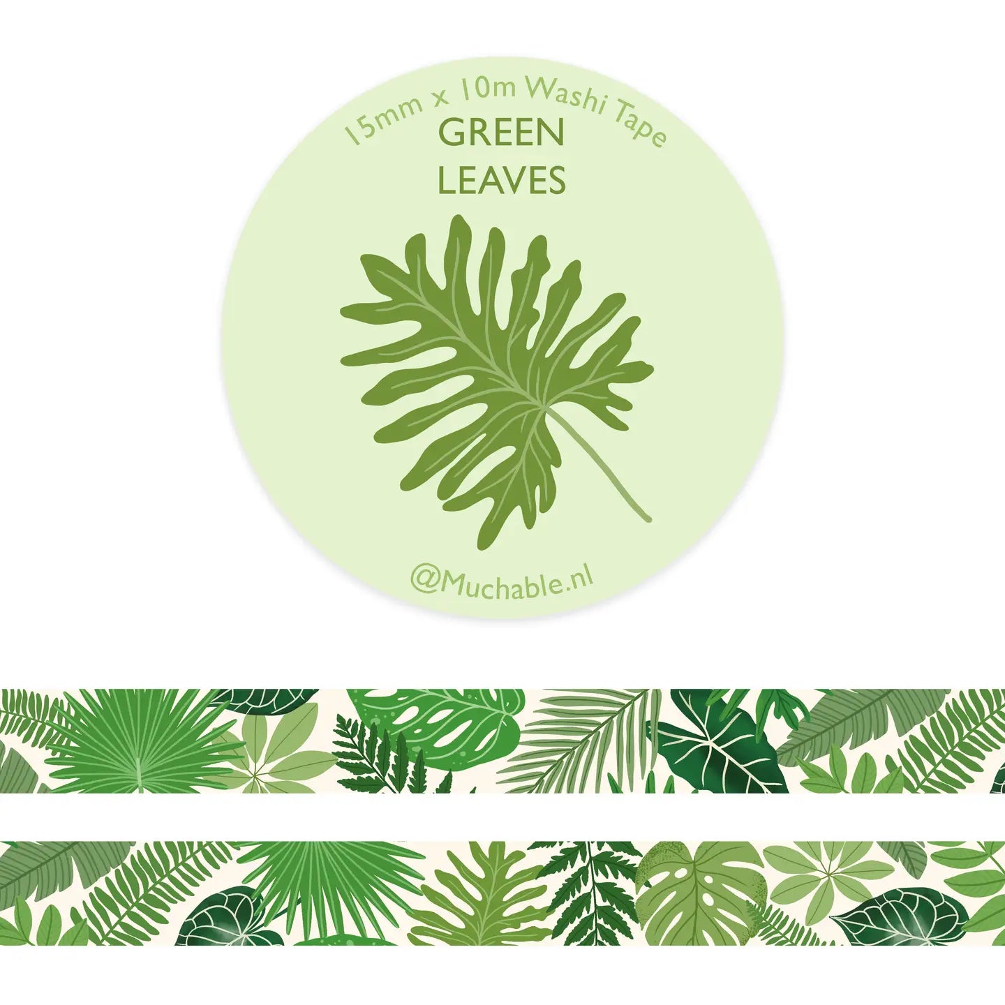 Washiteippi Green Leaves | Muchable