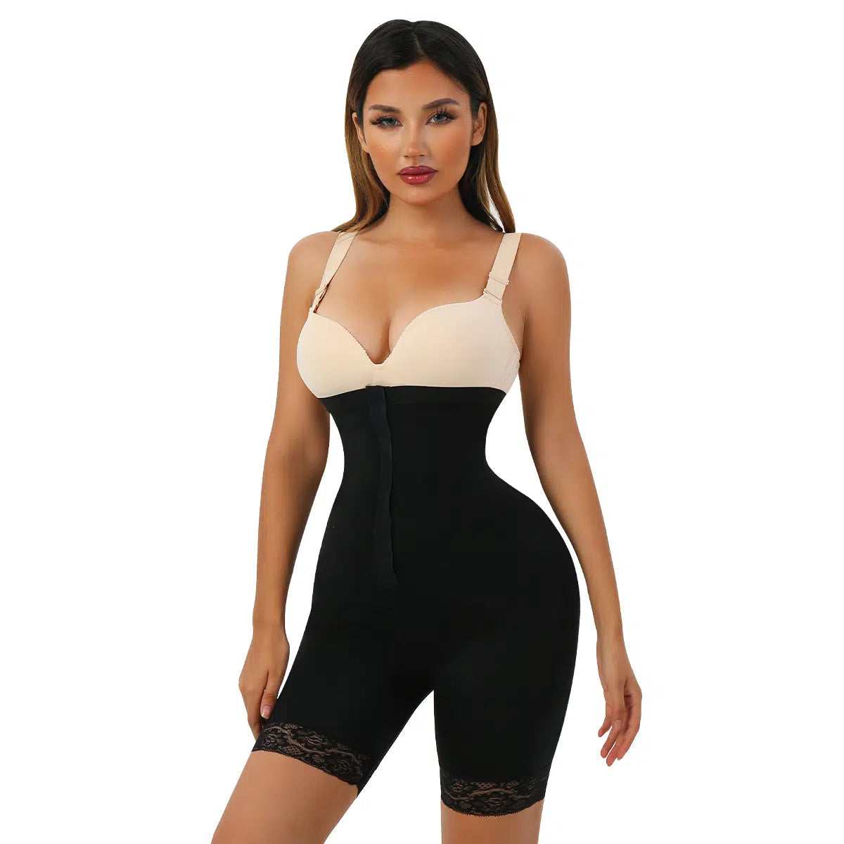 VoluptuFit High-Waisted Mesh Panty: Tummy Control Design