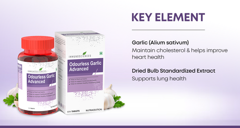 odourless garlic capsules benefits