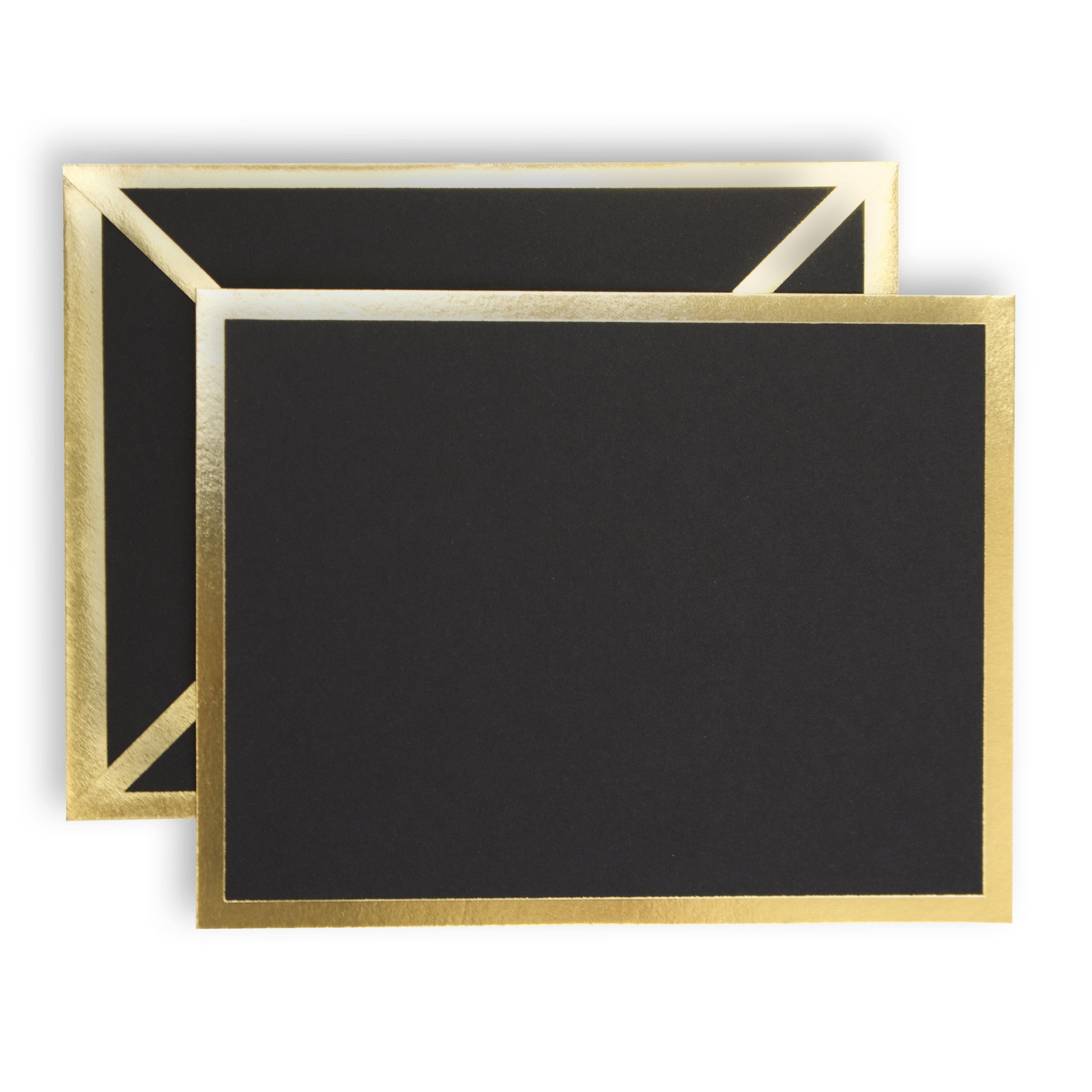 Gold Black Single Greeting Cards Lavenderstop Co