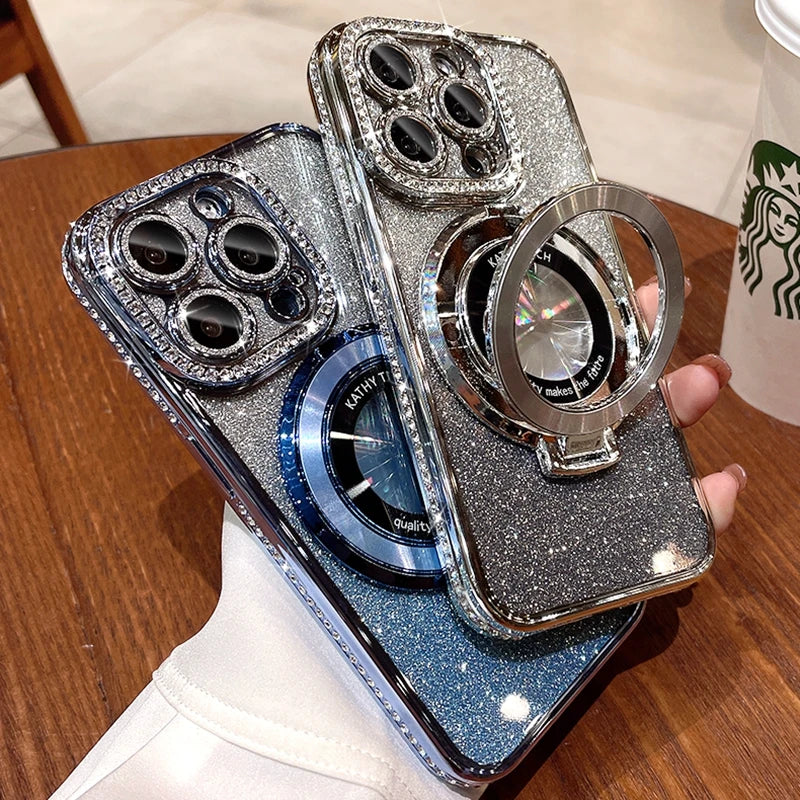 Luxury Magsafe Wireless Charging Case