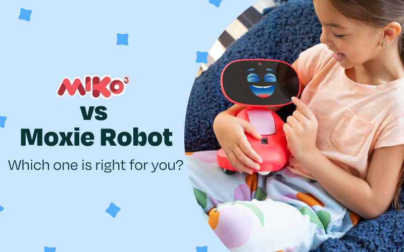 Award Winning Miko 3 Robot vs Moxie Robot