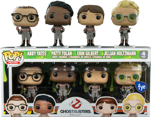 Pop! Movies: Ghostbusters 4 Pack (FYE Exclusive) - Blue Flying Box - Funko Pop Ghostbusters