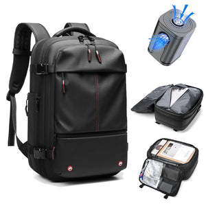 Men Travel Backpack vacuum compression 17 inch Laptop Backpack Business Large Capacity school Backpack Expanded Hiking backpack - Jaazi International