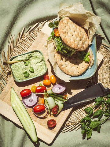 Stuffed pita pockets