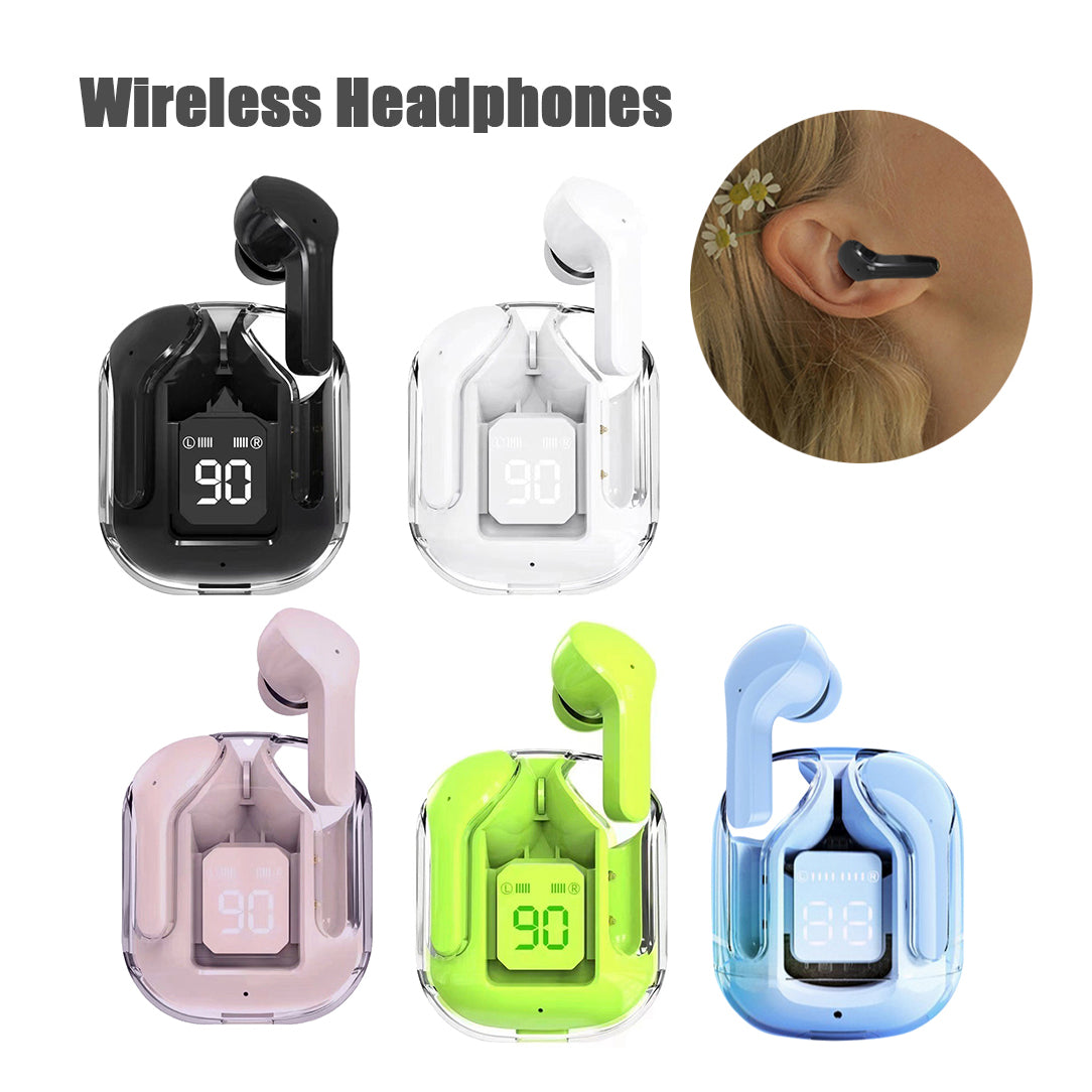 Mini Transparent Wireless Bluetooth Headphones