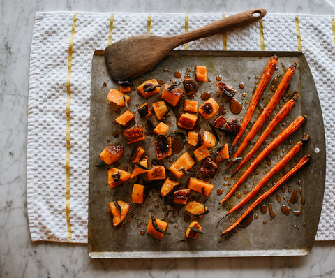 Pumpkin Spice Honey with Roasted Squash
