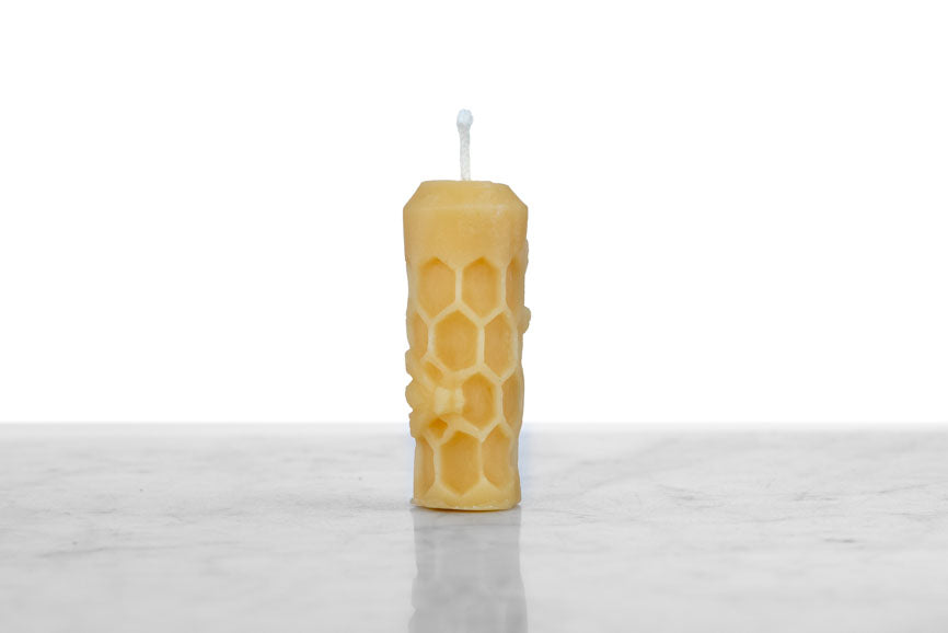 Poured Beeswax Candles  1.5 Diameter Candles, Hedgehog Candles and More -  The Wholesome Hive