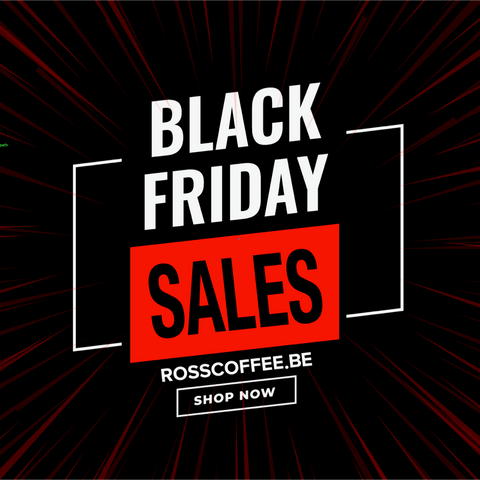 Black Friday bij ROSS Coffee
