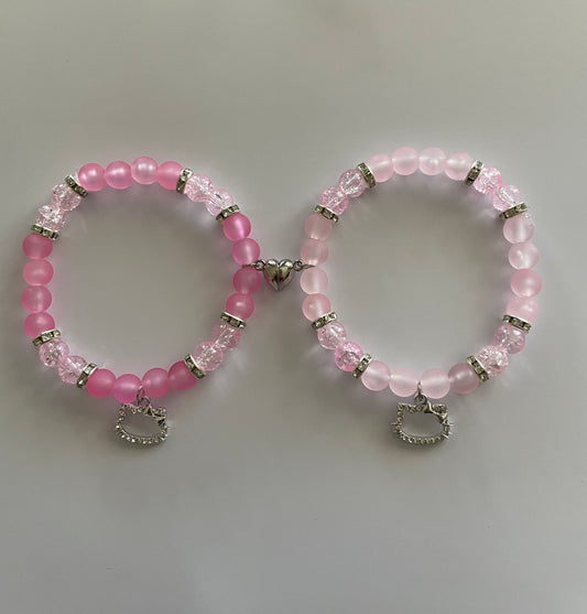 cute matching bracelets 💕 hello kitty and spider man #hellokitty #spi, Matching Bracelet