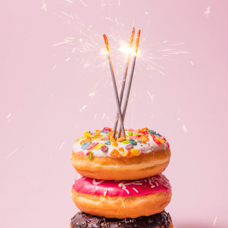 Food Safe Sparklers Great For Birthday Cakes and Deserts