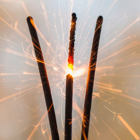 What are sparklers made of image