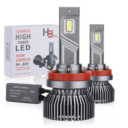 D1S D2S D3S D4S LED Headlight Bulbs, 35W 4300LM Canbus Replacement Kit for  HID Conversion, 6000K Cool White