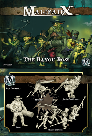 Cálculo Explicación Gaseoso The Bayou Boss - Som'er Box Set | Wyrd Miniatures - Online Store