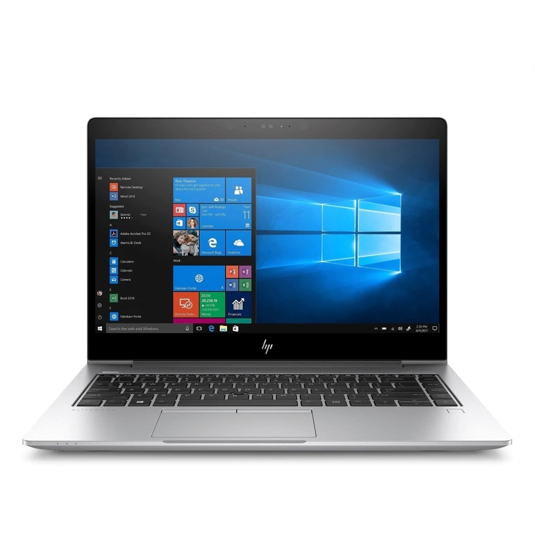 HP EliteBook 840 G5 14" 8GB 512GB SSD Core™ i5- 7300U 1.10GHz WIN11P, Silver (Refurbished)