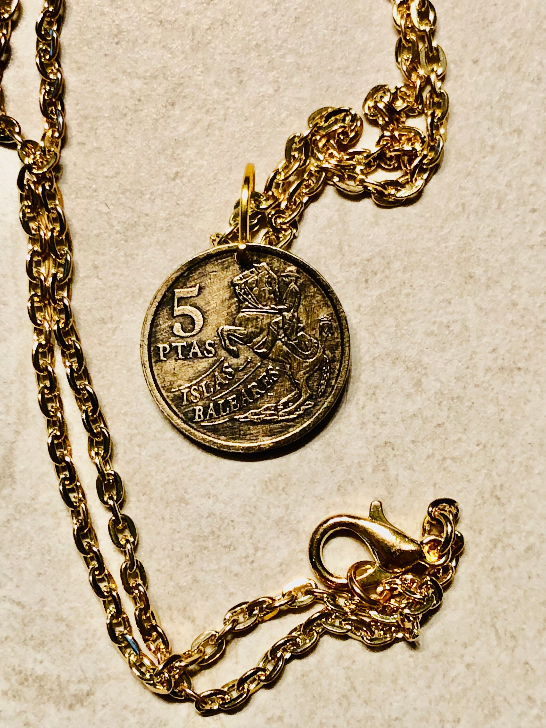 1753 Potosi, 4 Reales Spanish Silver Cob Pendant - Coin Replicas