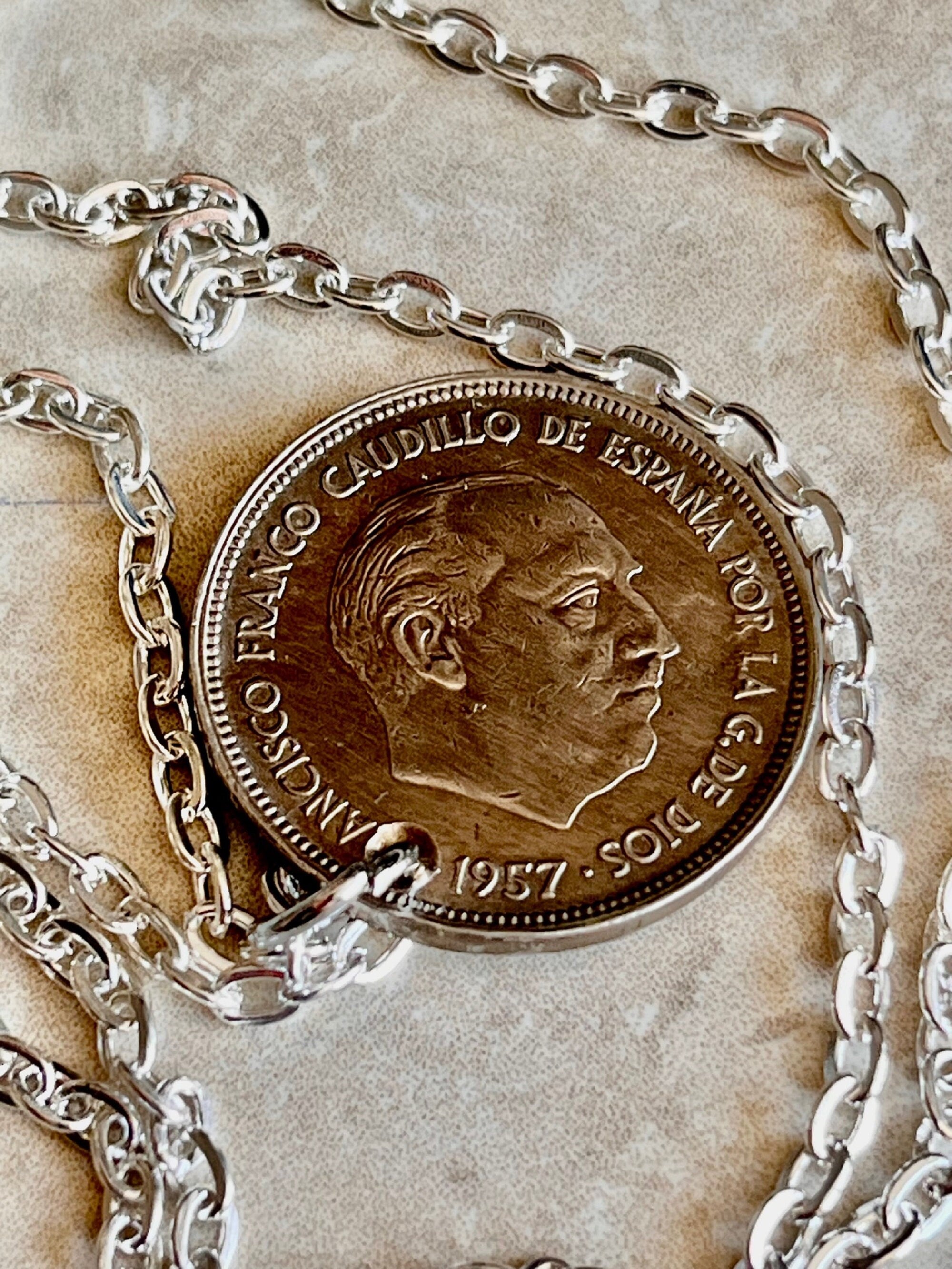 14K Yellow Gold/Silver 1761 Spanish Colonial Philip V Coin Pendant 50003463  | Shin Brothers*