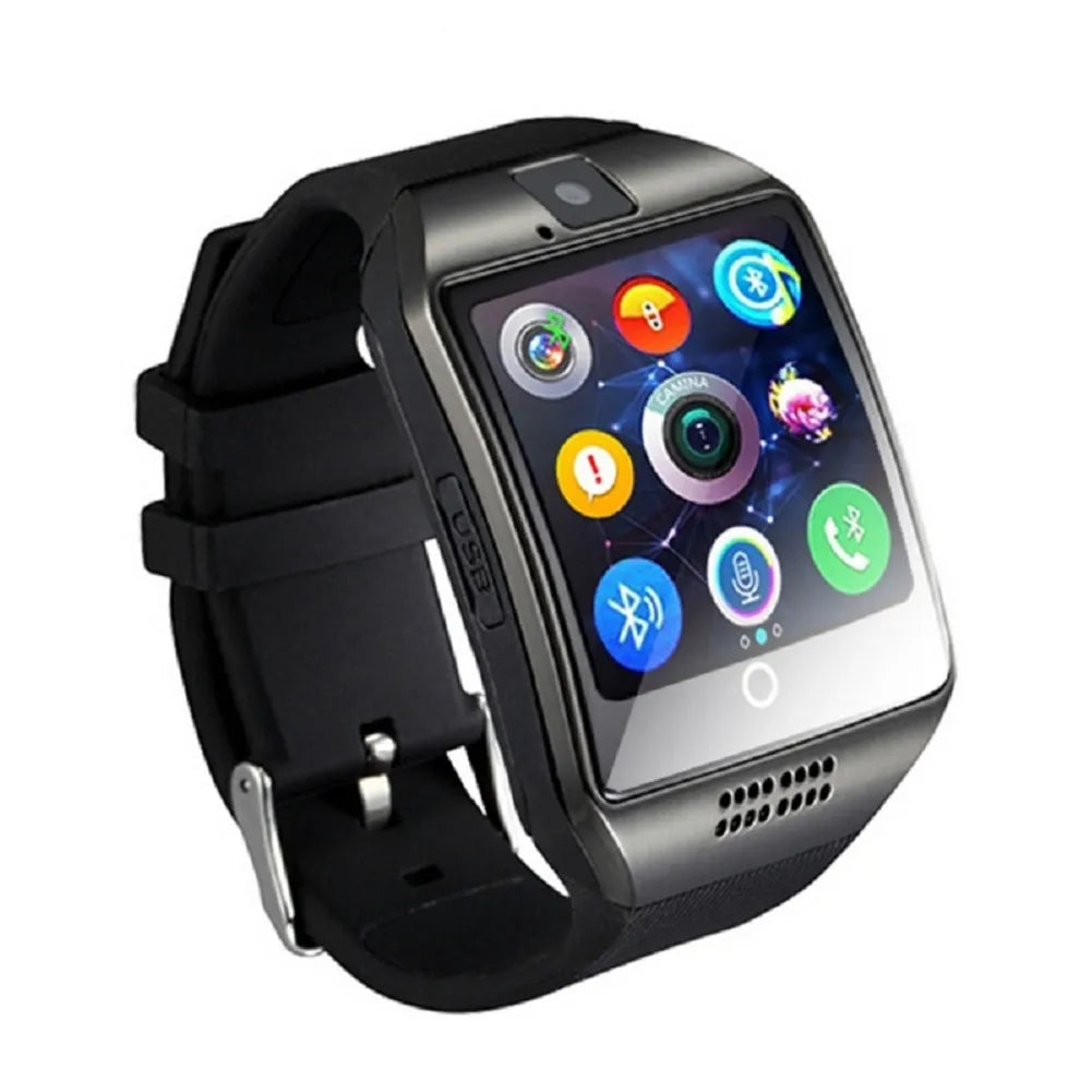 Hotsale Stepfly Smart Watch With Camera Facebook Whatsapp Twitter Sync SMS Smartwatch Support SIM TF Card For IOS Android