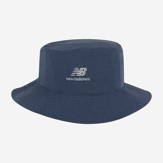 New Balance Reversible Bucket Hat In Vintage Teal/White