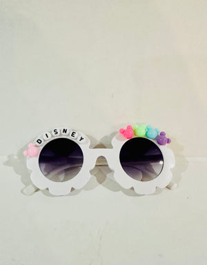 Summer Vibes White Disney Sunglasses - Shop Sweet Threads