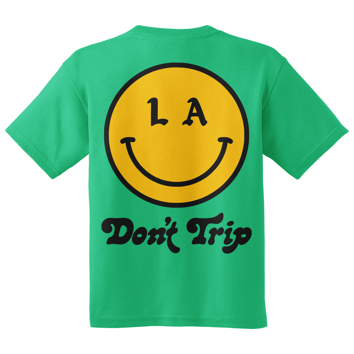 Free &amp; Easy | Be Happy Kids SS Tee in Green