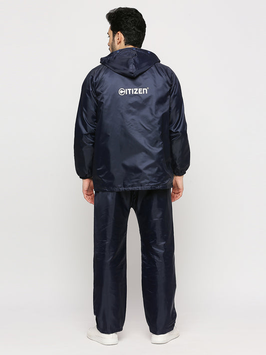 Citizen Exclusive Denim Reversible Raincoat Denim Printed