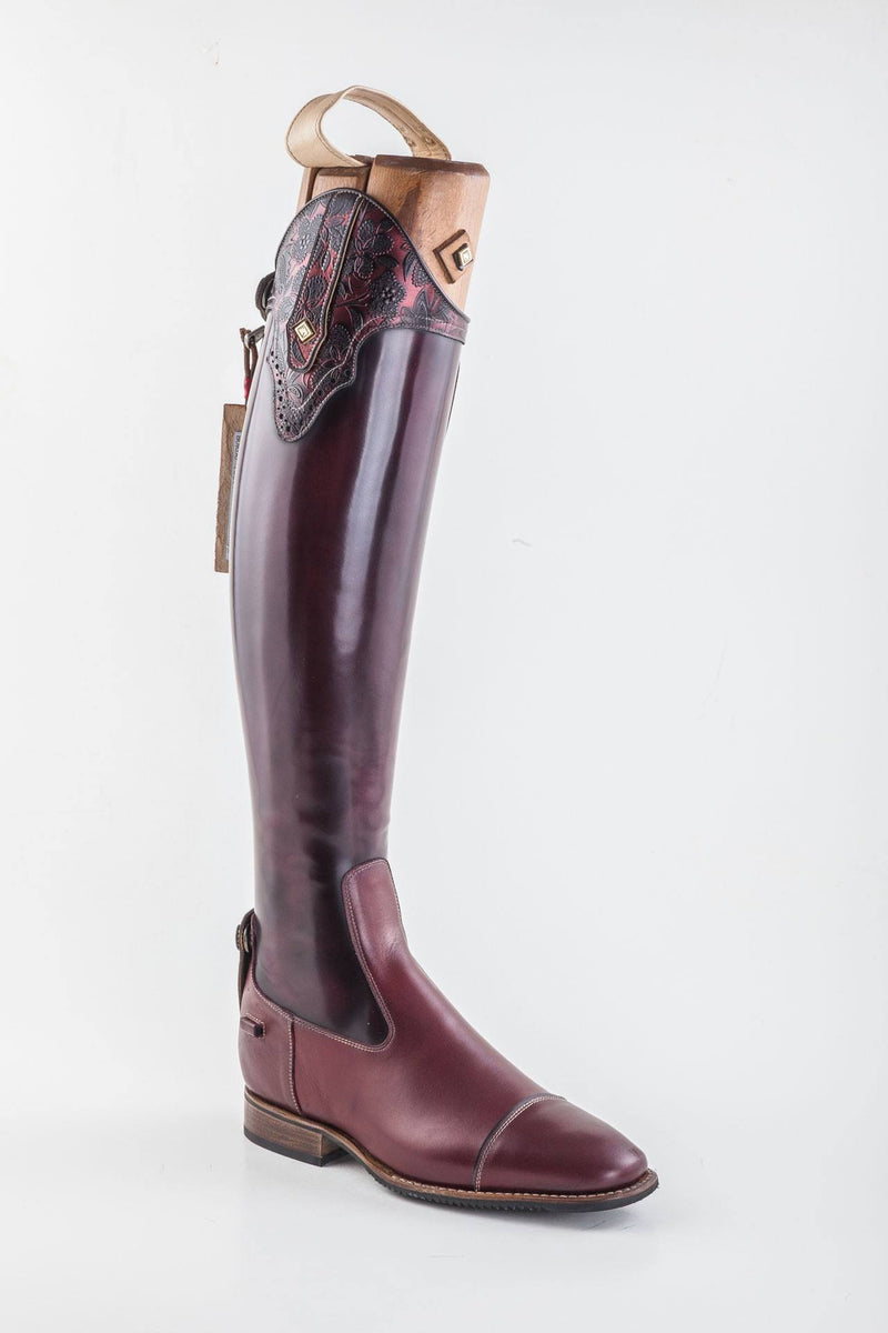 Made-to-measure De Niro Burgundy Greta Boot – The Riding Boot Co