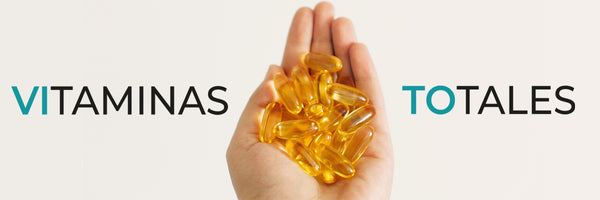 Vitaminas Totales. cápsulas de gel blando con omega 3 de aceite de salmon DHA y EPA