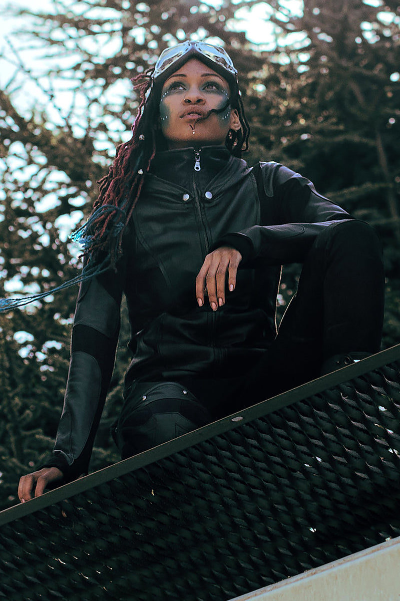 Freq G Jacket - Leather - Women's Steam Punk Clothing – buddhaful