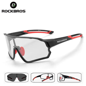 ROCKBROS Photochromic Bike Glasses - foxhollowbasecamp