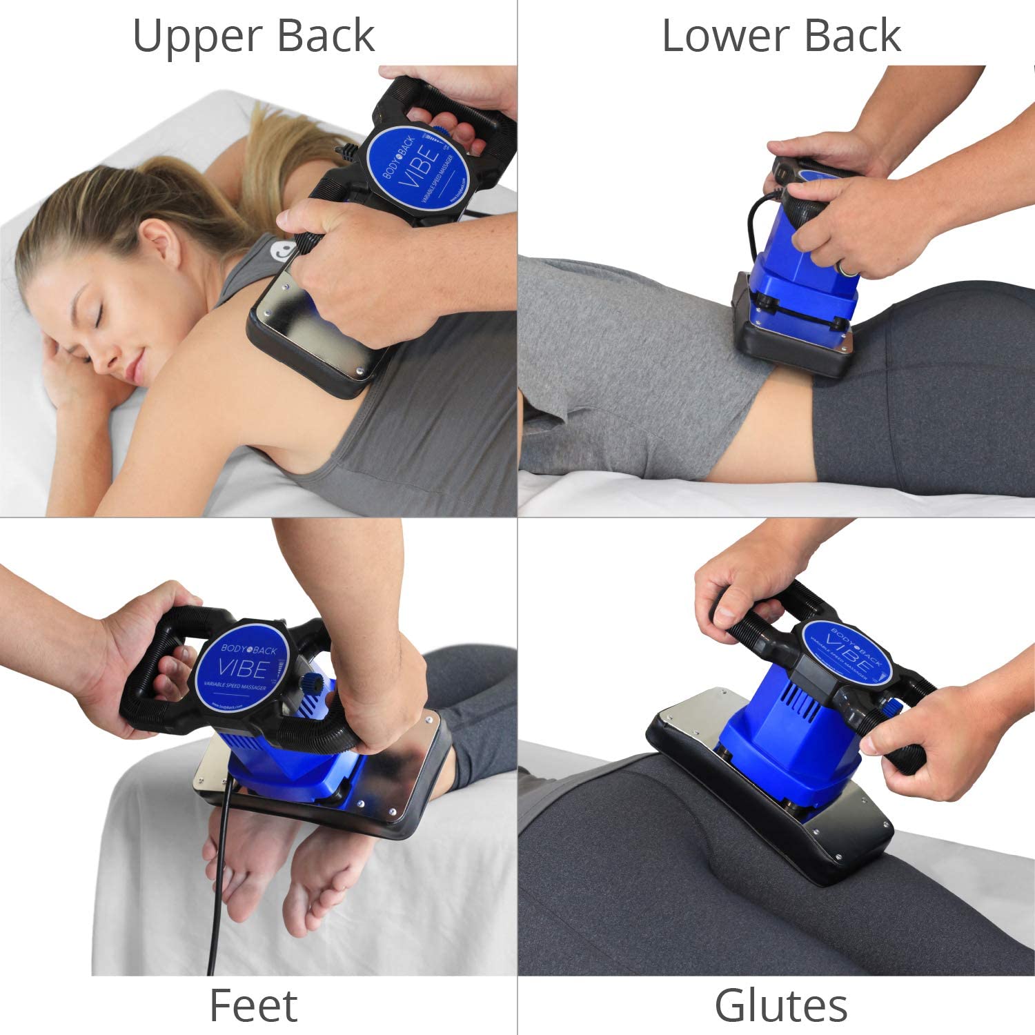 Body Back Vibe 20 Variable Speed Orbital Massager Vibrating 