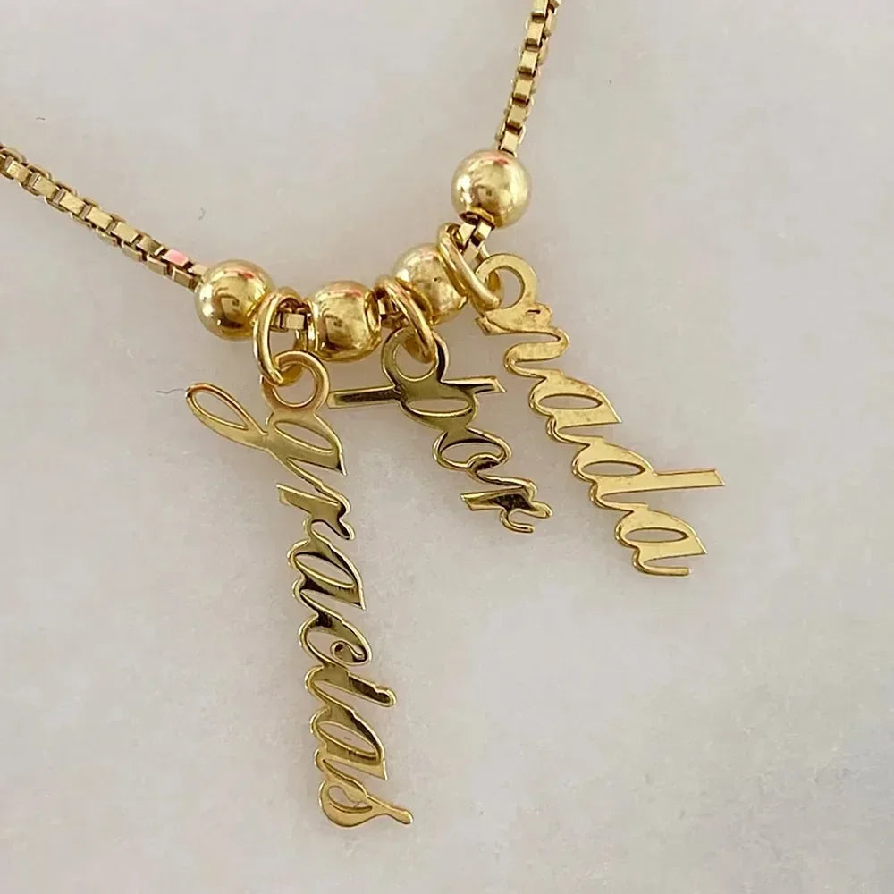 Custom Name Pendant Necklace