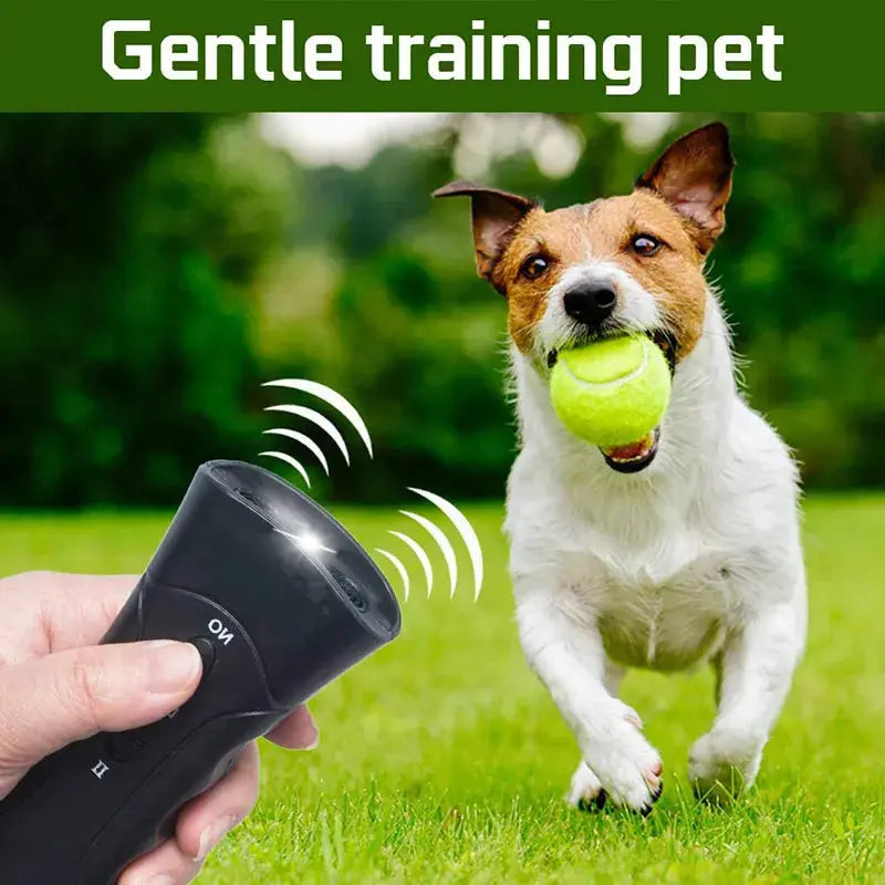 Dog Training Aid - Ultrasonic Dog Repeller - Stop Barking and Control Behavior.