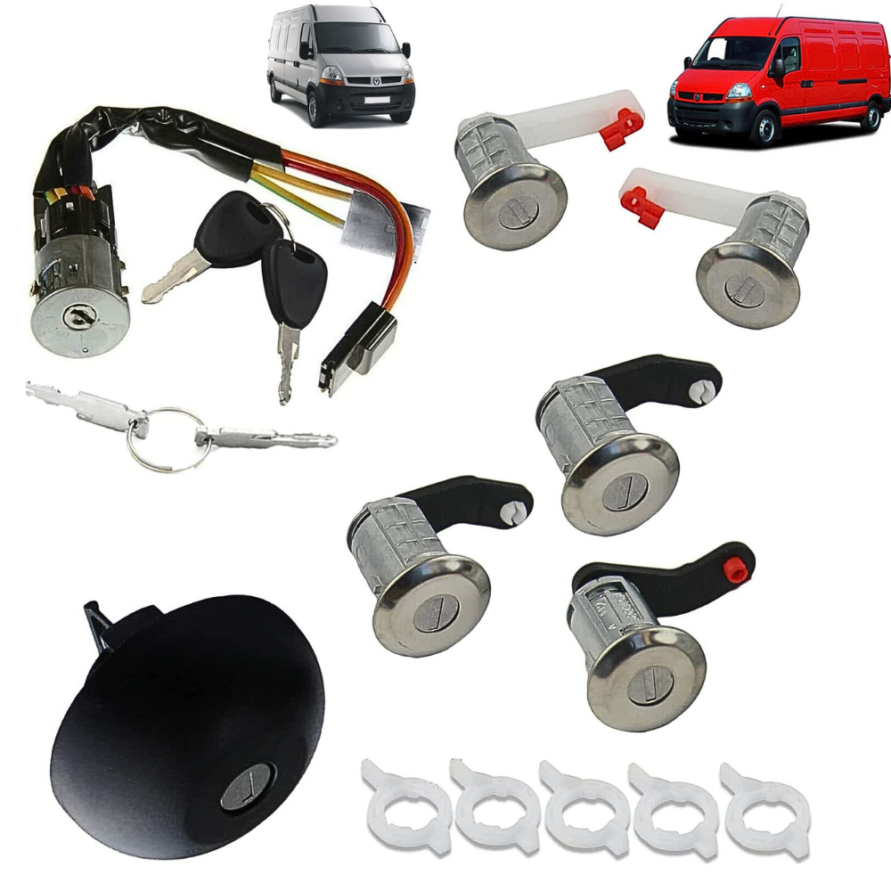 Kit Serrure Neiman Bouchon Réservoir à Carburant pour MASTER 2 MOVANO INTERSTAR