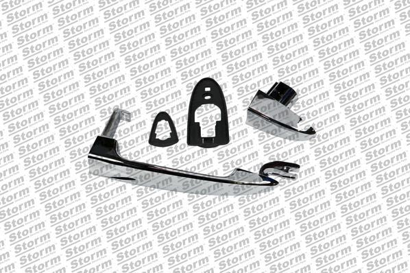 STORM QUALITY PARTS 30328 Poignée de porte LANCIA YPSILON du côté passager, chrome, sans clé 735350094