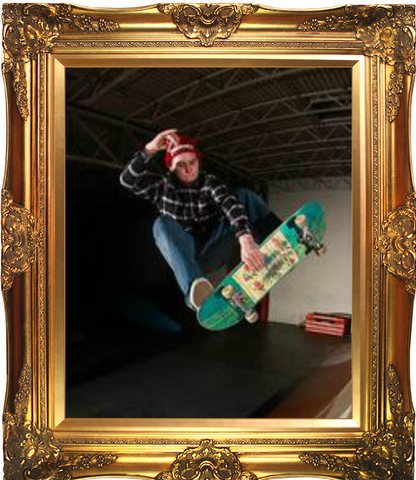Mitch Kaza skateboard team rider for Modern Skate and Surf