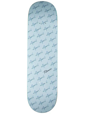 APRIL SCRIPT LOGO DECK - Modern Skate & Surf