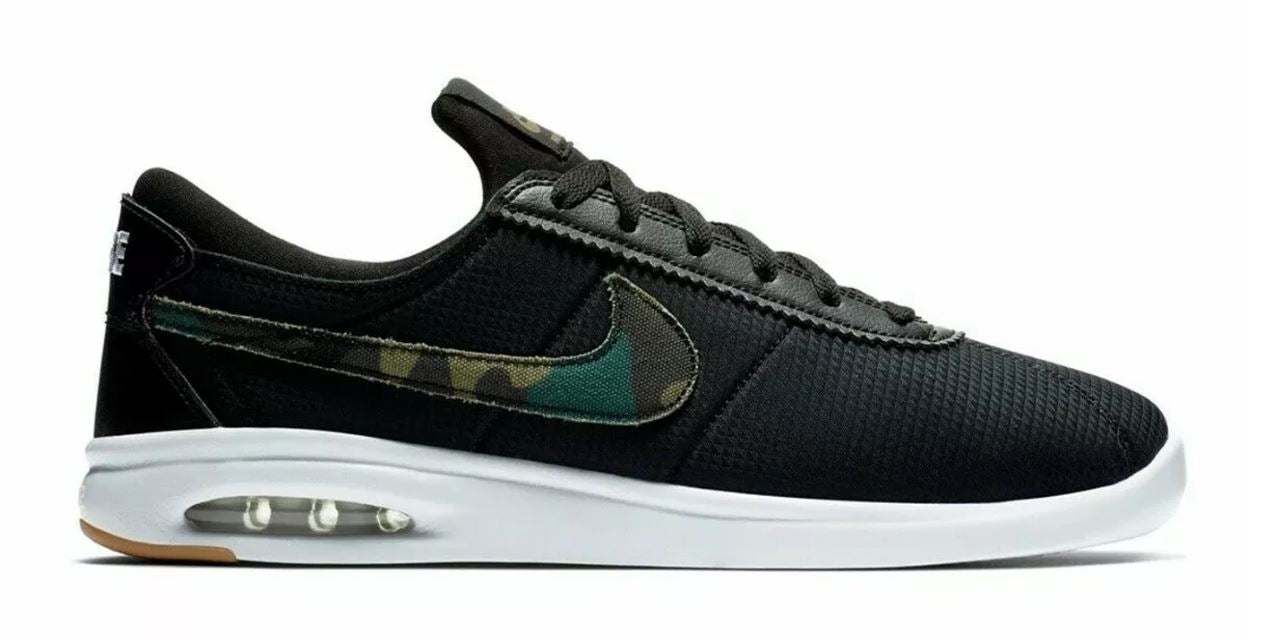 nike sb air max bruin vapor black shoes