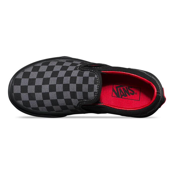 vans slip on pewter checkerboard