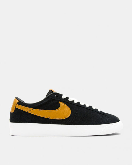 Nike Sb Zoom Blazer Low Gt Black Summit White Wheat Shoe Modern Skate Surf