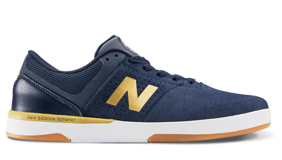 new balance blue and gold