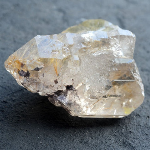 April's birthstone is crystal quartz