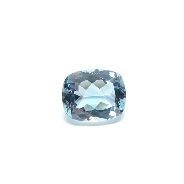 aquamarine blue cushion cut 11x9mm loose gemstone | Gemstones Brazil