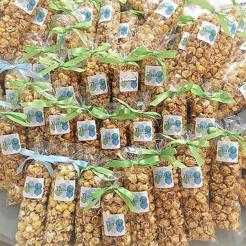 Colton's Birthday Party Popcorn Favors