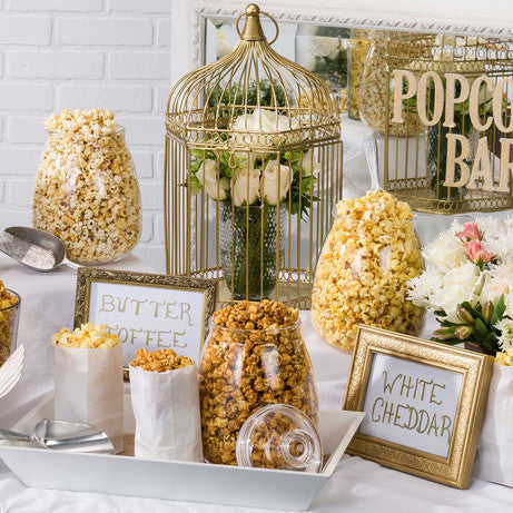 Baby Shower Favors DIY Popcorn Bar Snacks